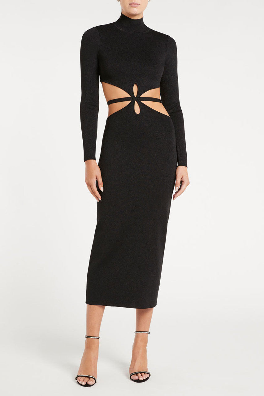 BRIANNA KNIT MIDI DRESS - Style Theory