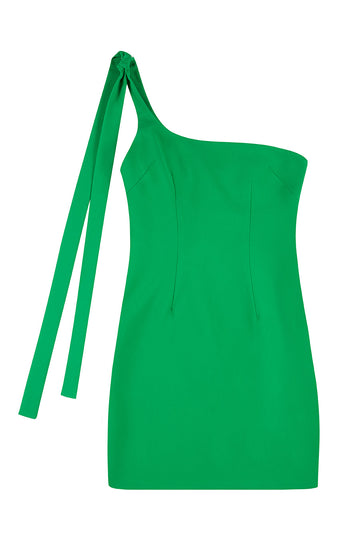 LEAN SHOULDER MINI DRESS