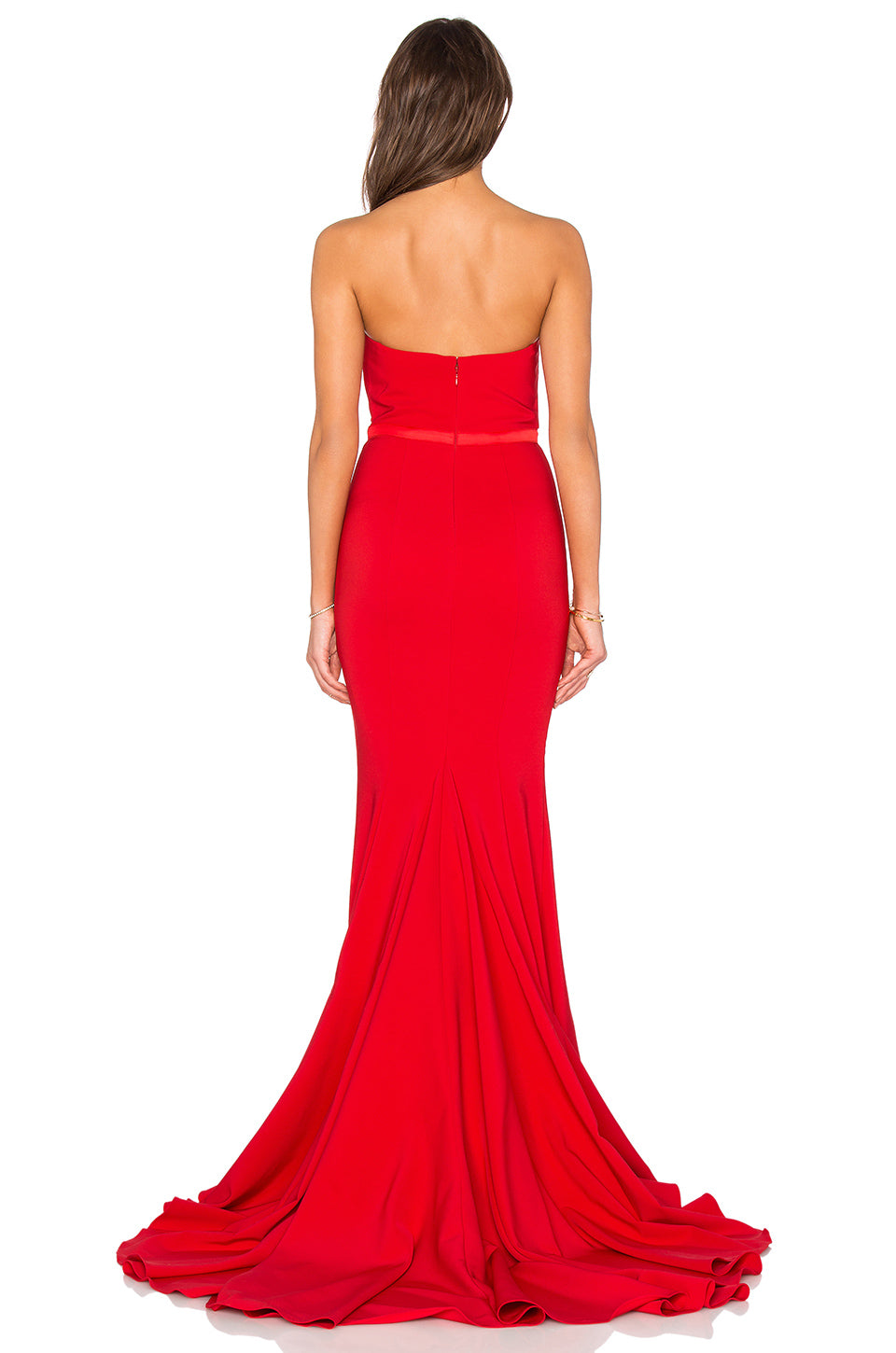 Adrianna Gown Red - front 