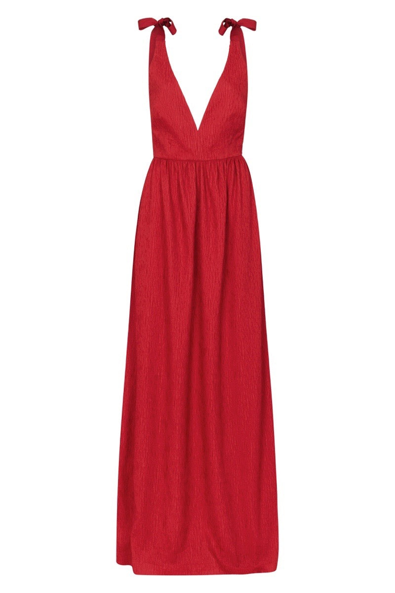 HARLOW TIE GOWN