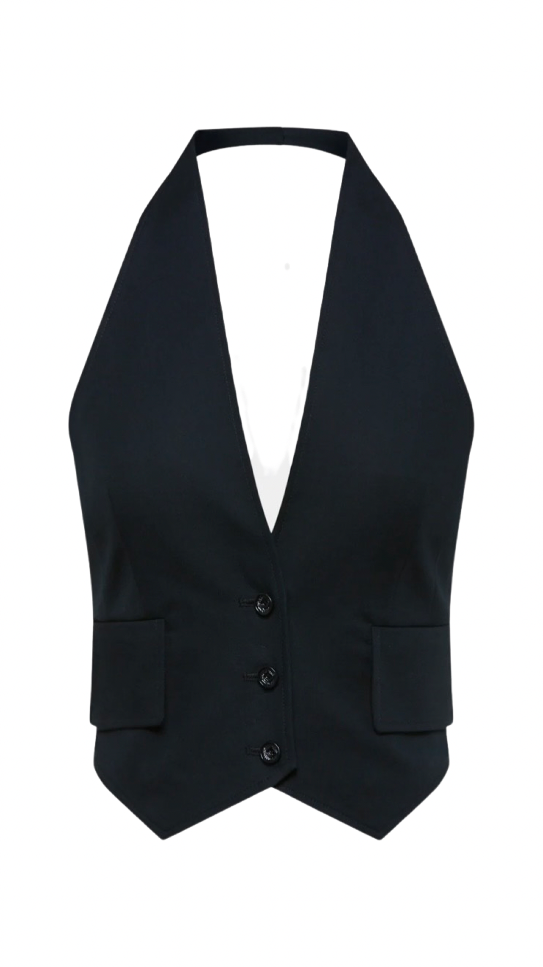 Double Cotton Waistcoat - Navy - Style Theory