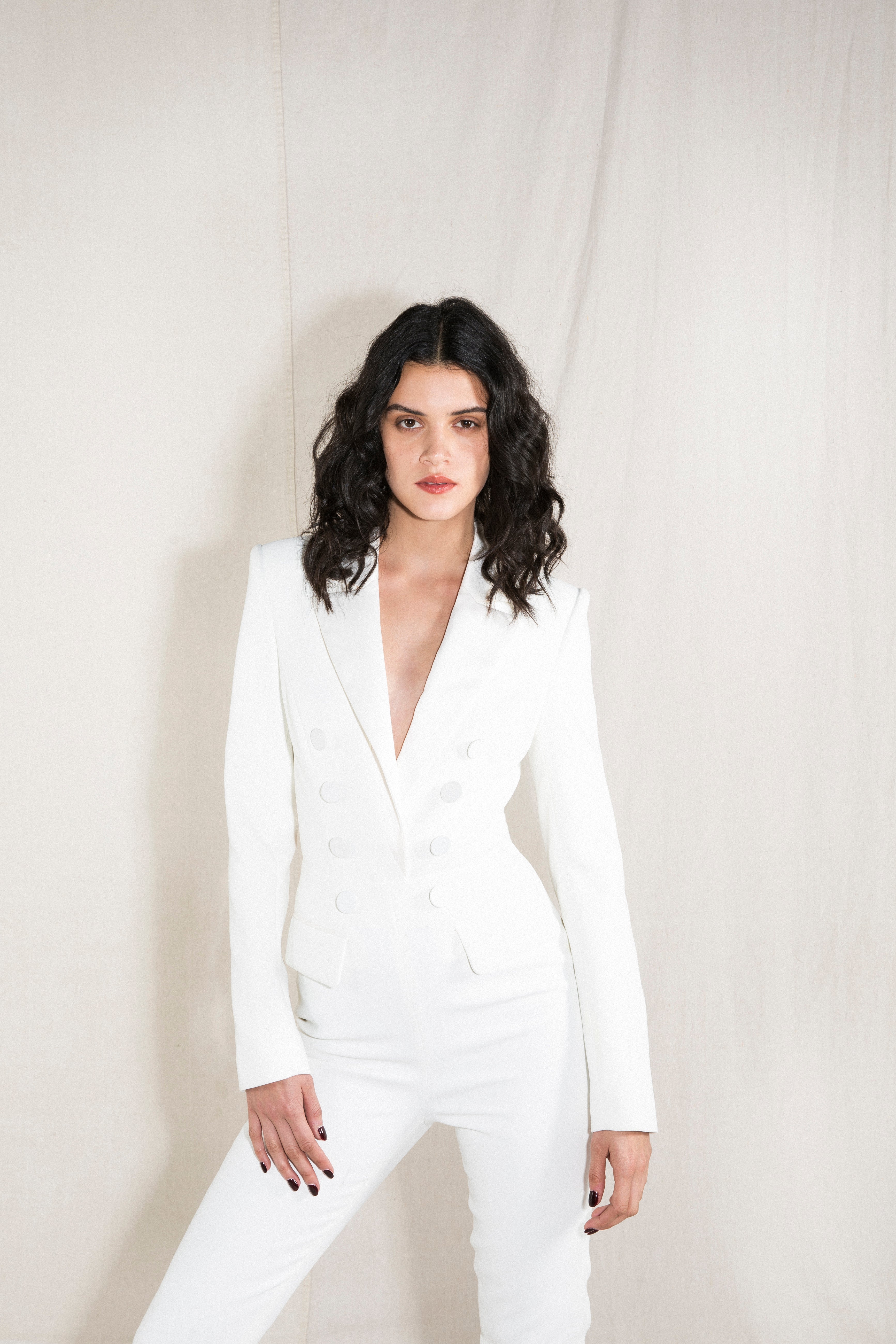 DEBBIE PANTSUIT - Ivory