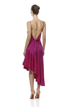 Load image into Gallery viewer, MADELYN DRESS | FUSCHIA - Back