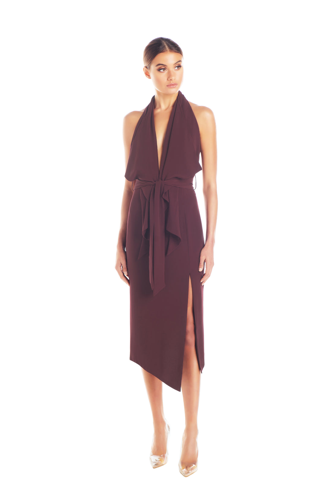 LORENA DRESS – Plum