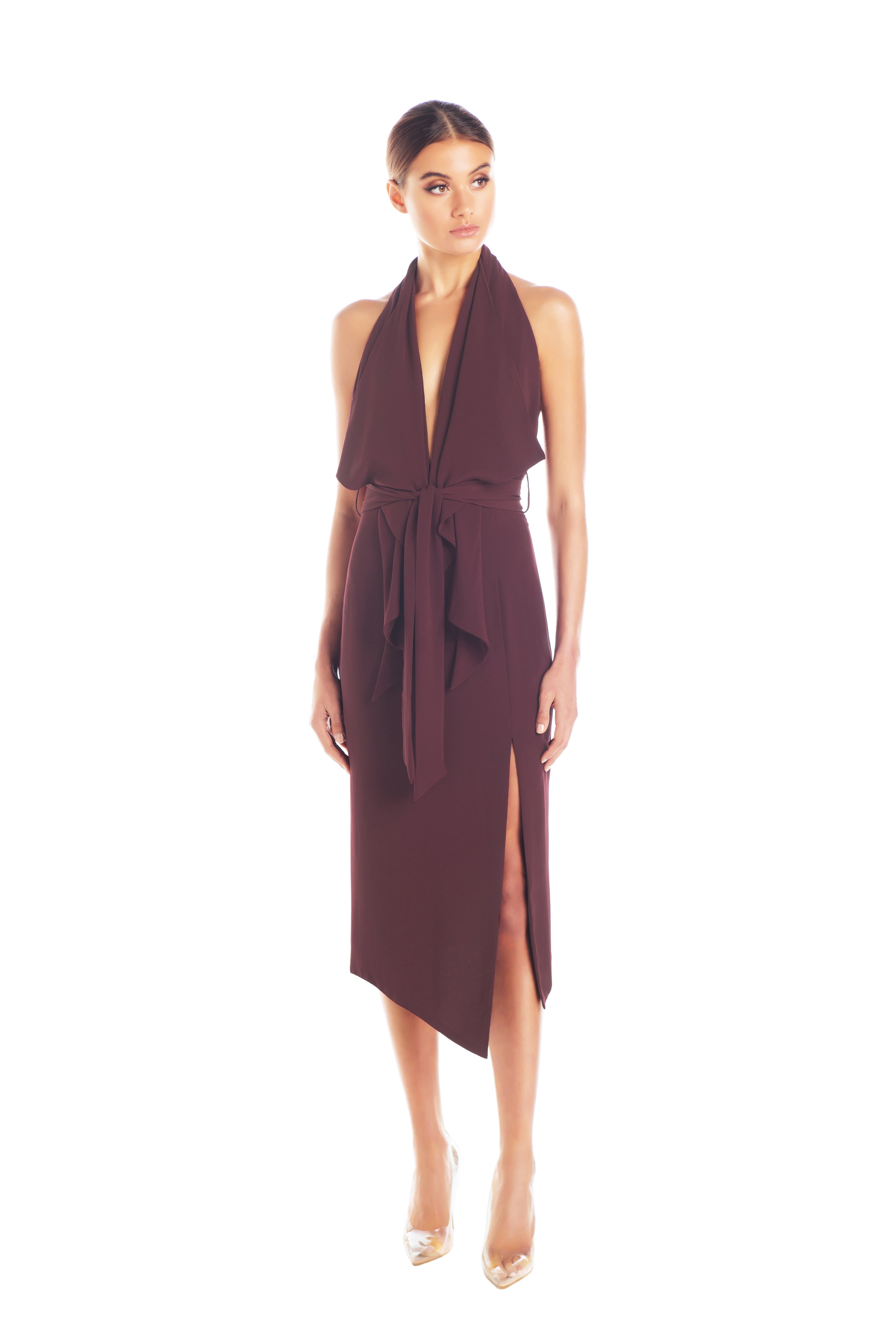 LORENA DRESS – Plum