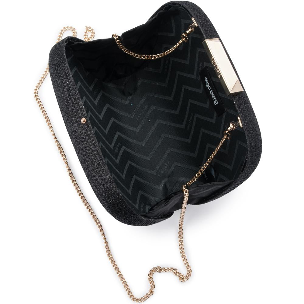 MISTY METALLIC ROUNDED CLUTCH - Style Theory