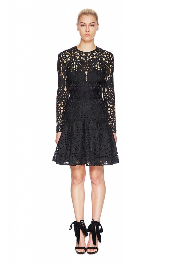 HARMONY PLEAT MINI DRESS