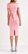 Load image into Gallery viewer, CREPE KNIT MILANO DRSS PINK