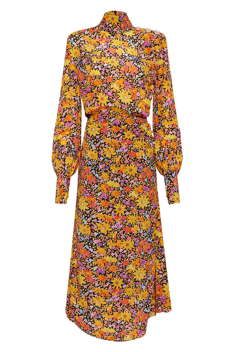 ARLES MIDI DRESS - Style Theory