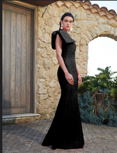 Load image into Gallery viewer, FRANCESCA GOWN BLACK - Style Theory