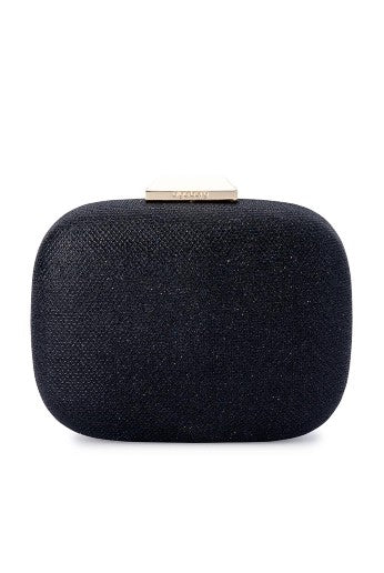 MISTY METALLIC ROUNDED CLUTCH - Style Theory