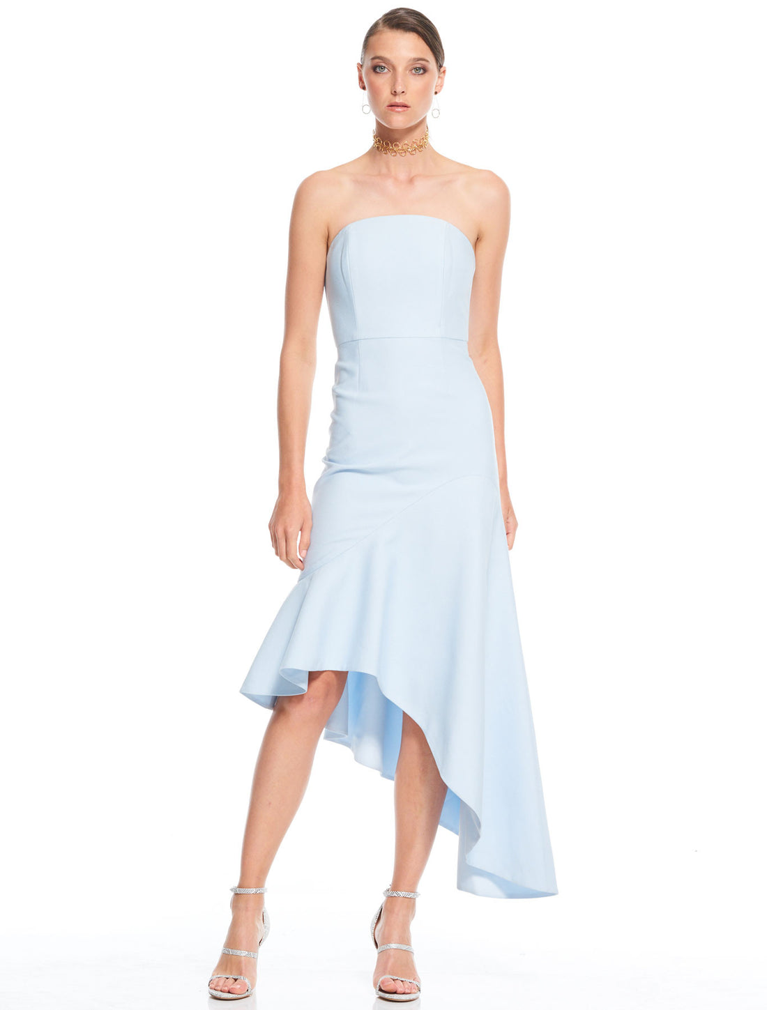 QUIET DISPOSITION ASYMMETRICAL DRESS