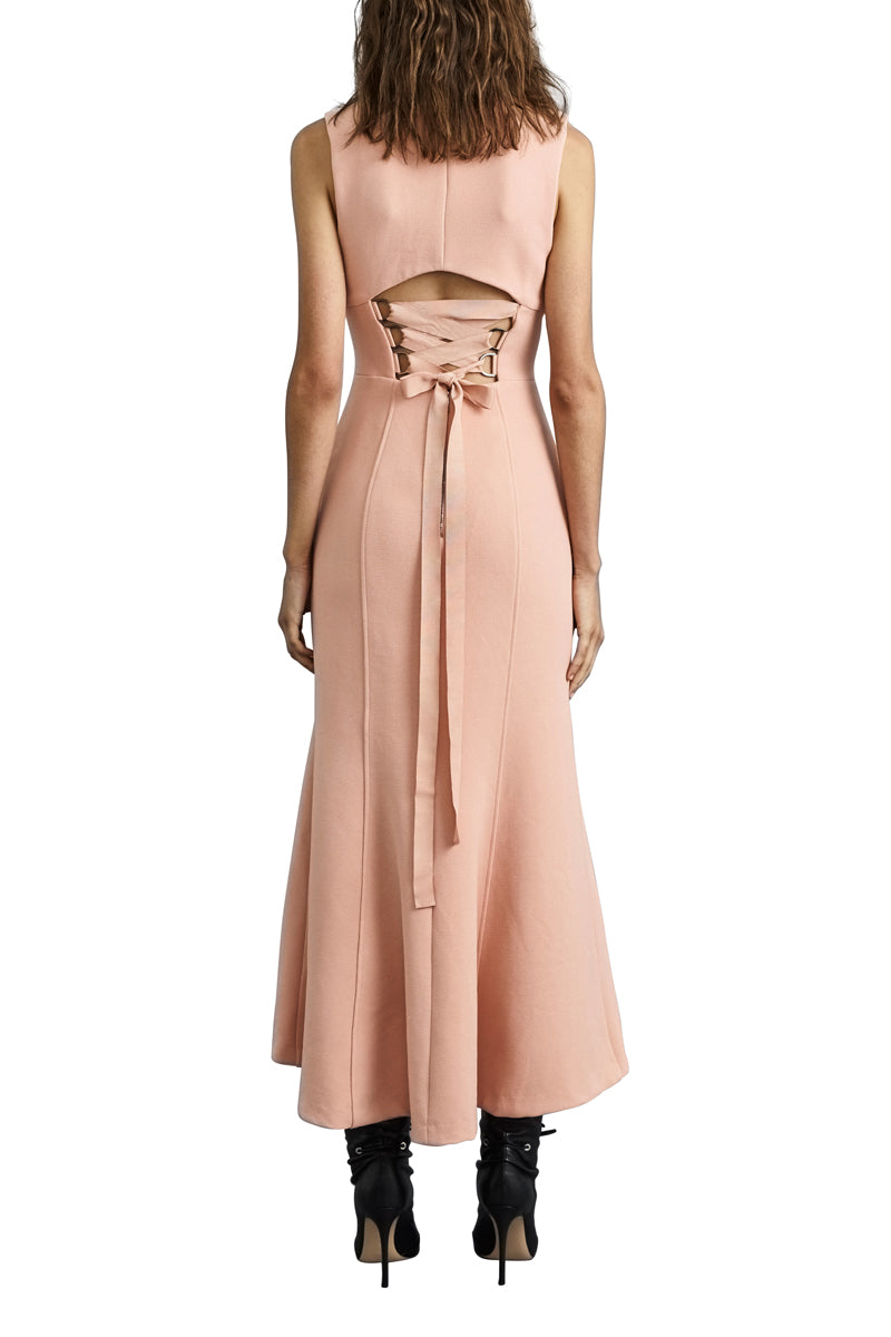 RAVENA LACE UP DRESS