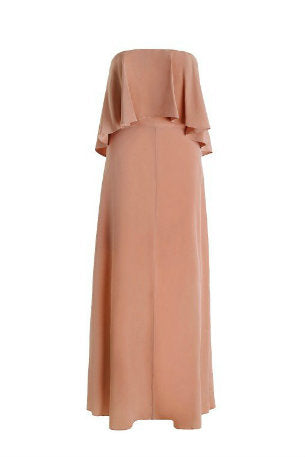Zimmermann Silk Strapless Flounce