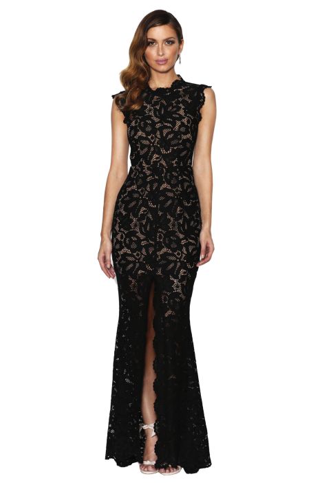 GRACE HART Valentine Gown BLACK