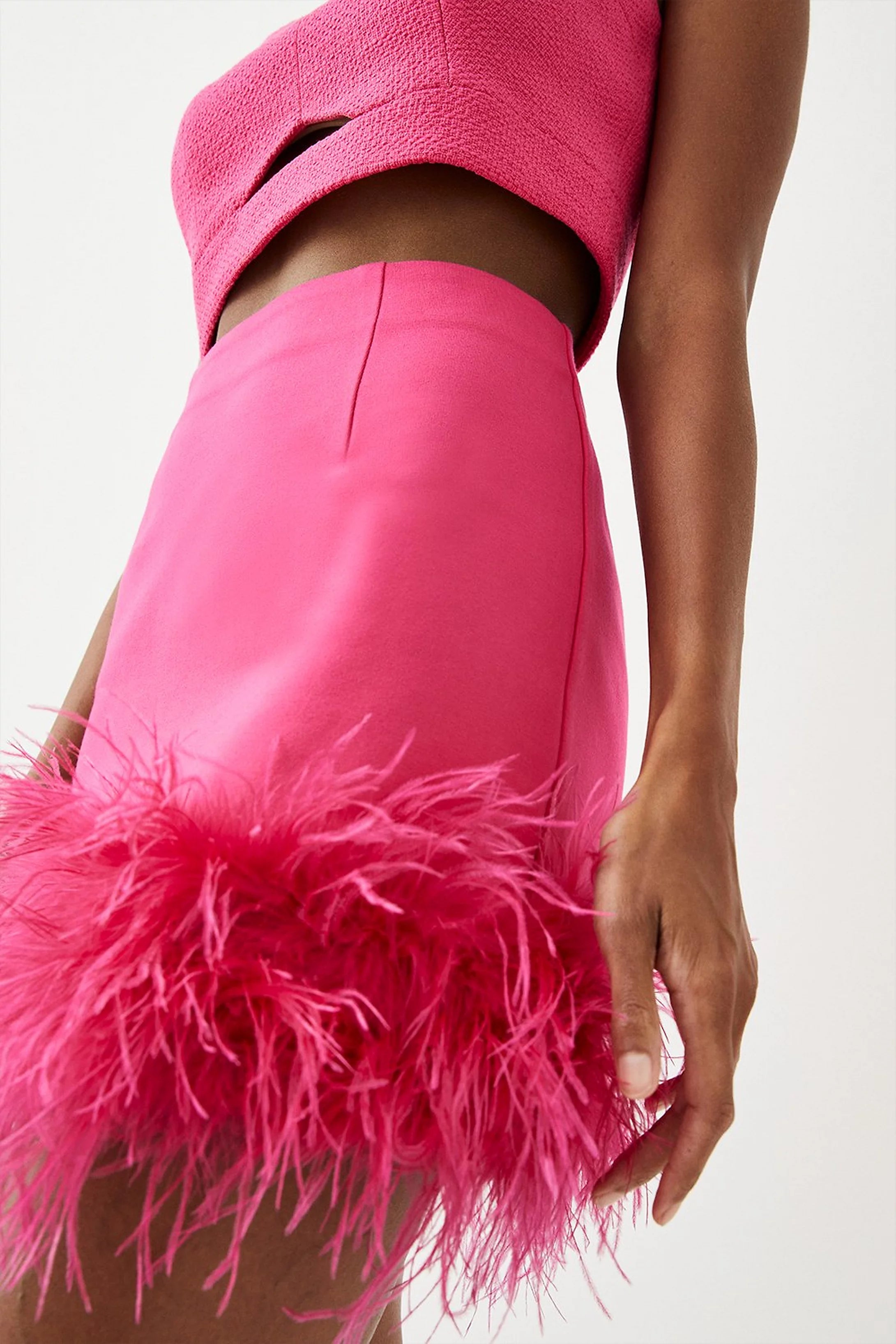 Feather Hem Ponte Mini Set - Style Theory
