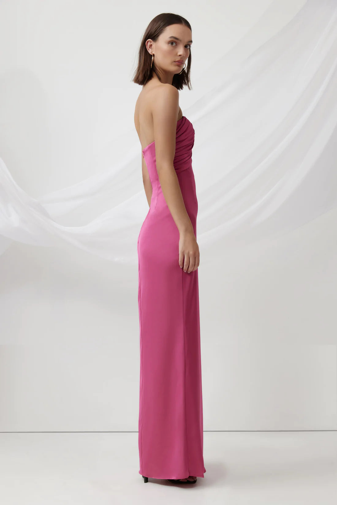 Magnolia Dress - Magenta - Style Theory