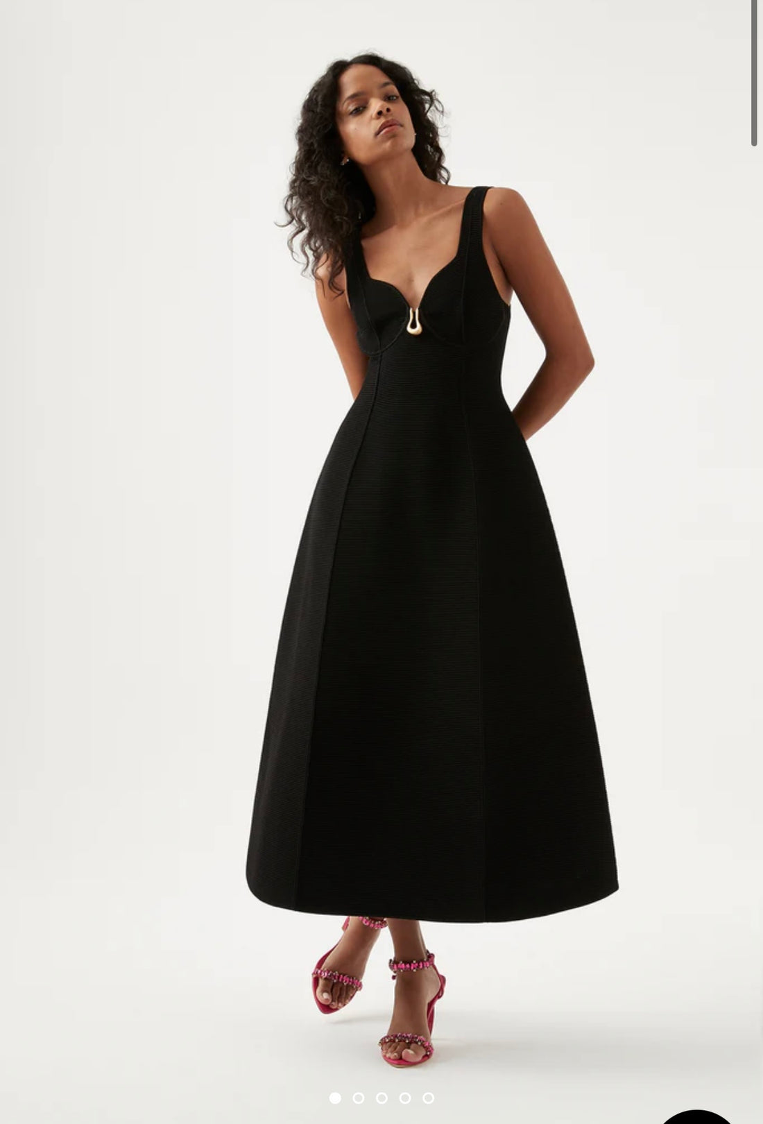 Sylvette Knit Midi Dress - Style Theory