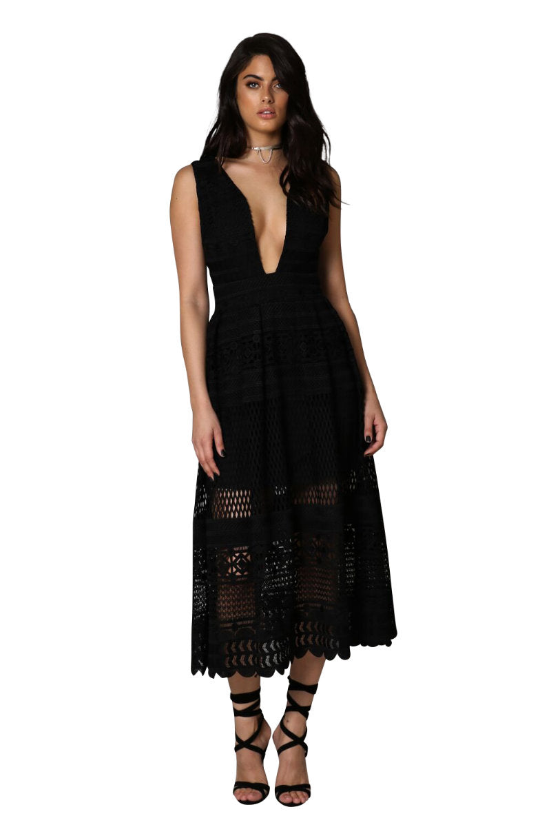 SABAYA Dahlia Dress | Black