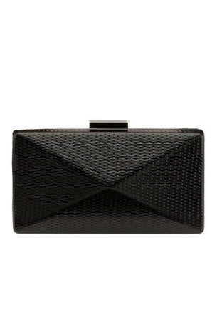 MICA METALLIC ANGULAR POD - Black