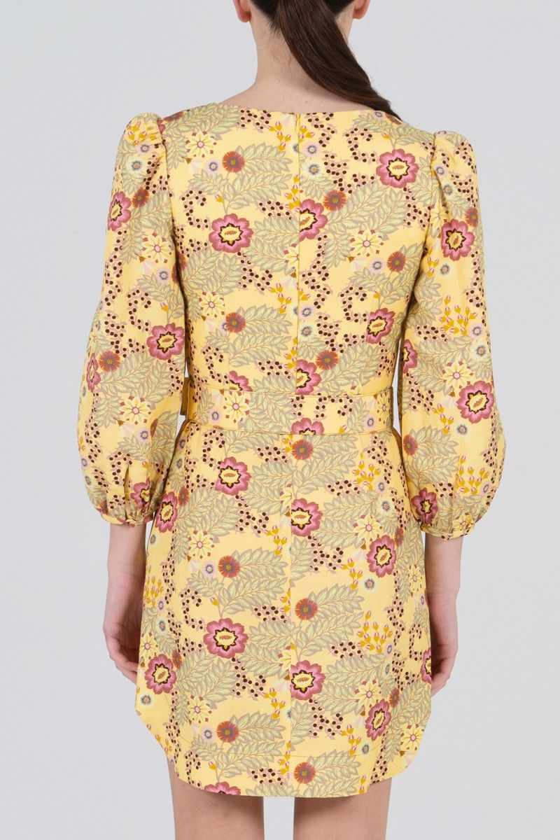 SAHARA LONG SLEEVE MINI DRESS