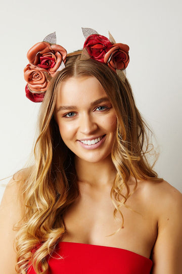 Red Rose Headband