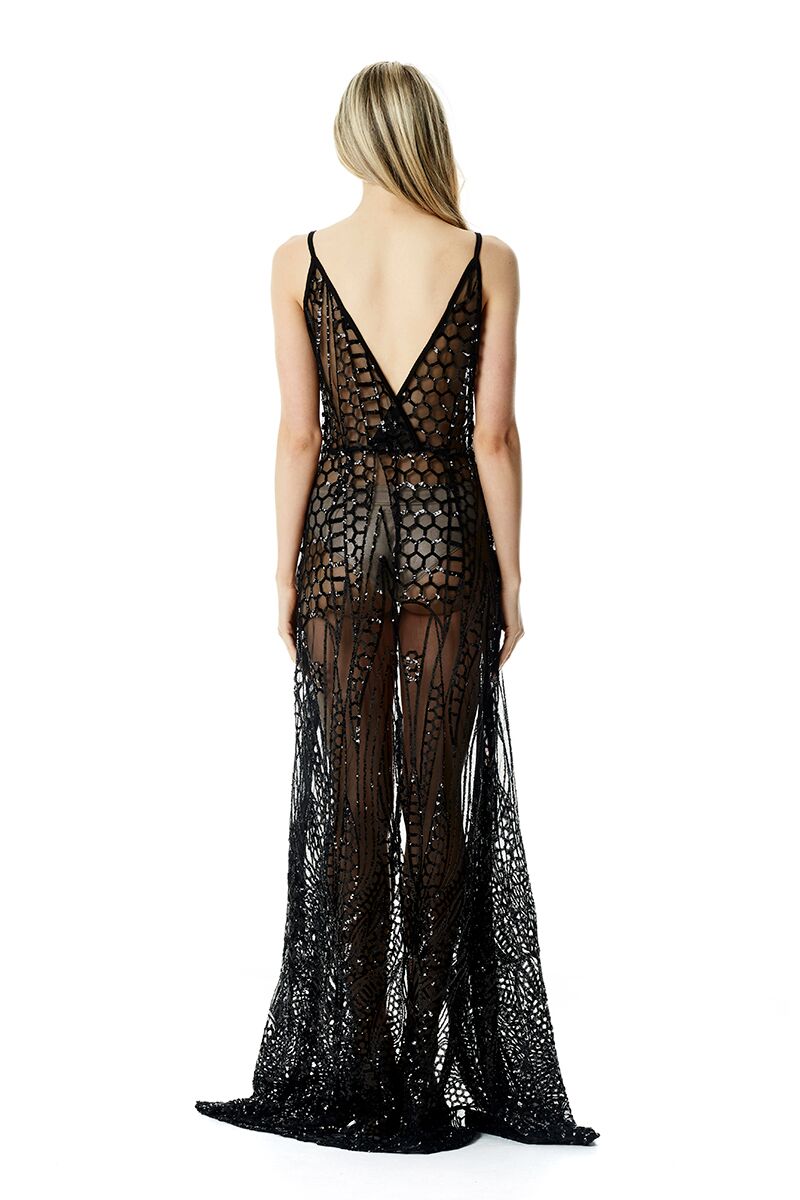 Cristal Gown - Black