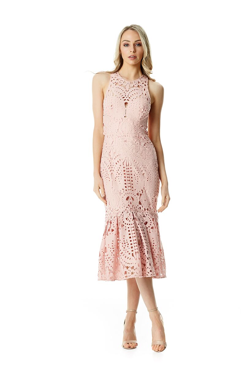 HARMONY CUT OUT MIDI DRESS