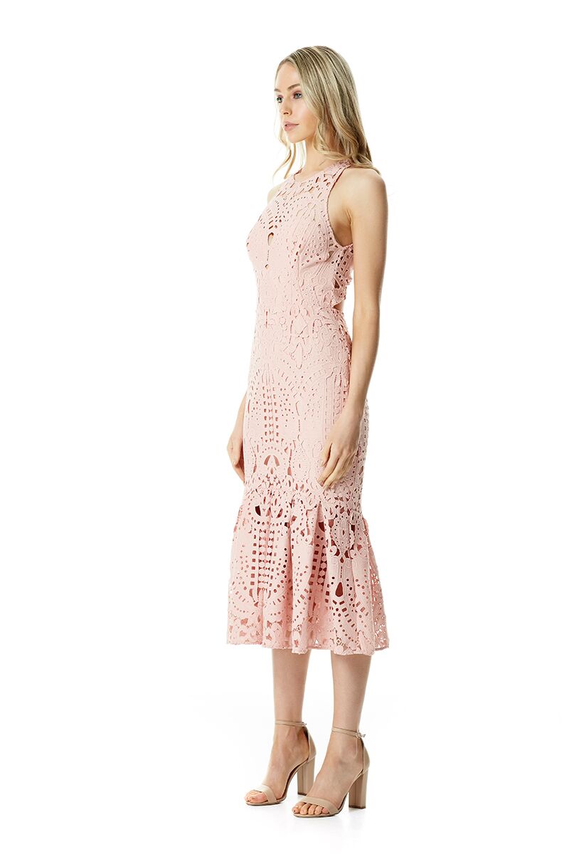 HARMONY CUT OUT MIDI DRESS