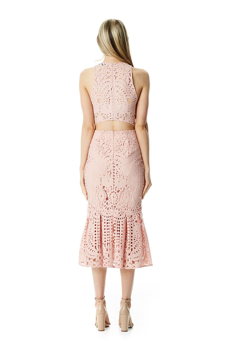 HARMONY CUT OUT MIDI DRESS