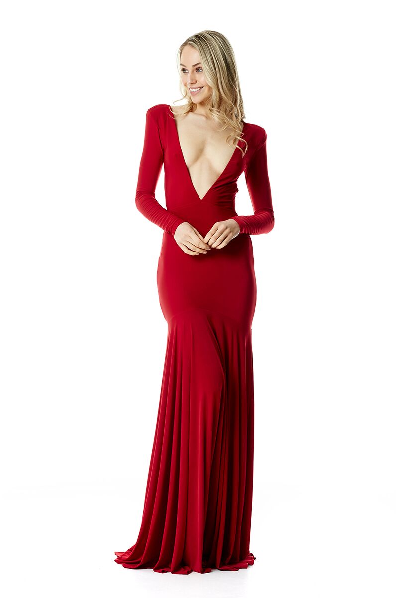 Louise Gown - Red