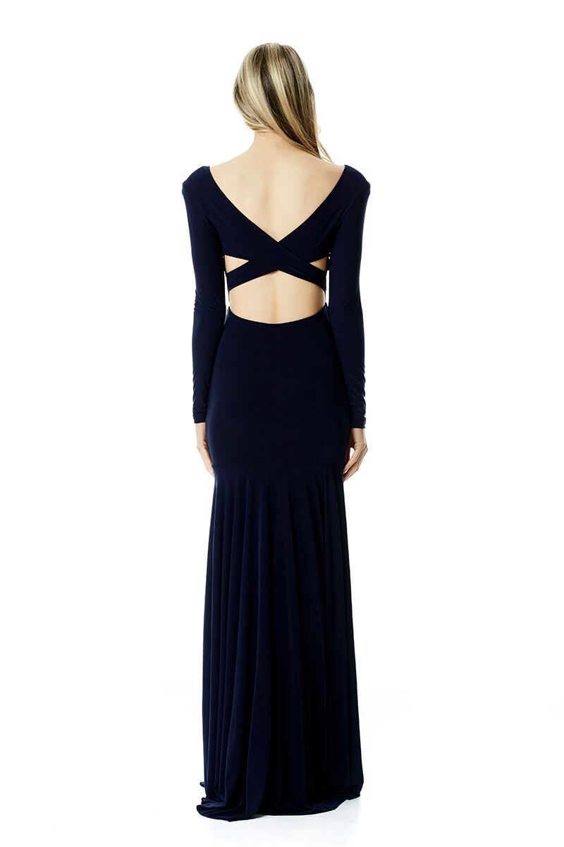 Louise Gown - Navy