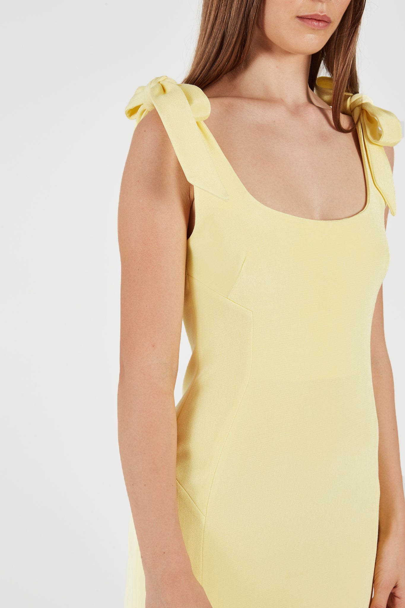 DAHLIA MINI DRESS - Yellow